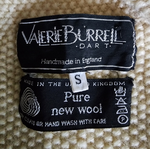 Valerie Burrell - Handmade Wool Cardigan - Picture 2 of 5
